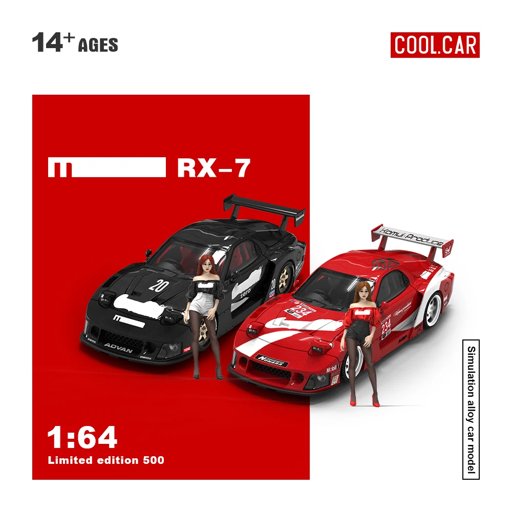 *Предварительный заказ*Прохладный автомобиль 1:64 RX-7, черный/красный рисунок, имитация сплава, модель автомобиля для коллекции, дисплея и подарка
*Предварительный заказ*Прохладный автомобиль 1:64 RX-7, черный/красный рисунок, имитация сплава, модель автомобиля для коллекции, дисплея и подарка