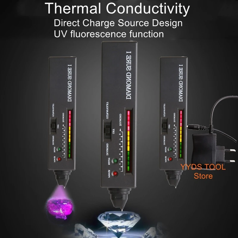 Three generations of thermal conductivity meter diamond pen to detect diamond authenticity meter crystal and jade jadeite
Three generations of thermal conductivity meter diamond pen to detect diamond authenticity meter crystal and jade jadeite