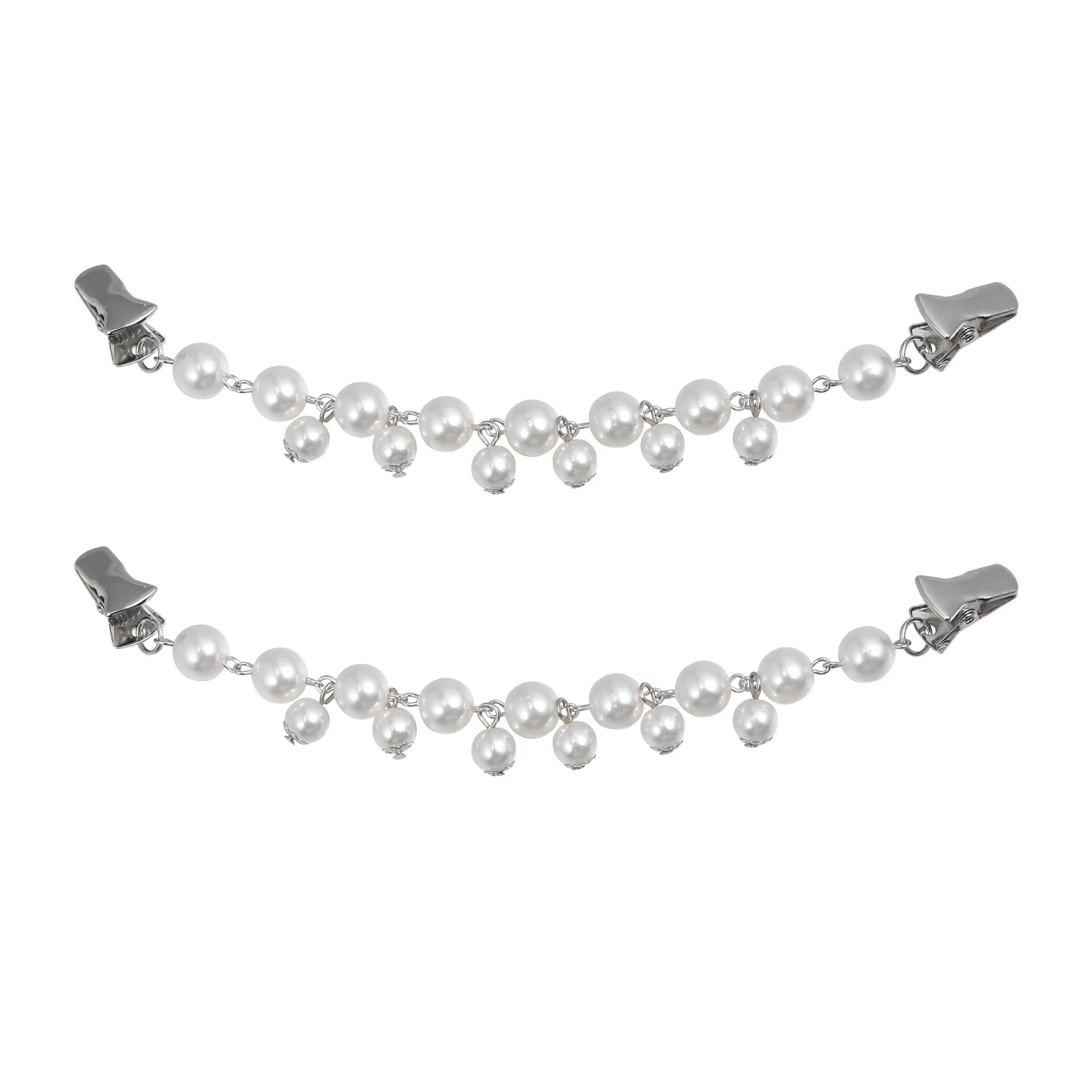 2 pcs Vintage Clips Elegant Sweater Chains Elegant Sweater Chains Fashion Shiny Good Decoration Pearl Style Necklace Women
2 pcs Vintage Clips Elegant Sweater Chains Elegant Sweater Chains Fashion Shiny Good Decoration Pearl Style Necklace Women