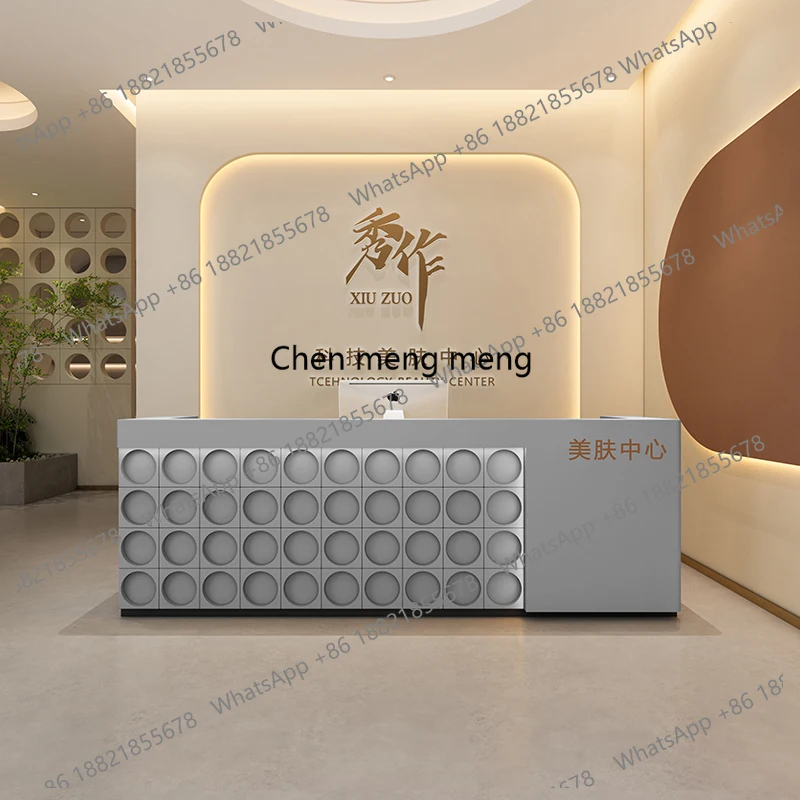 Shape Design Reception Desks Elegant Checkout Service Stands Reception Desks Office Customer Mostrador Recepcion Furniture
Shape Design Reception Desks Elegant Checkout Service Stands Reception Desks Office Customer Mostrador Recepcion Furniture