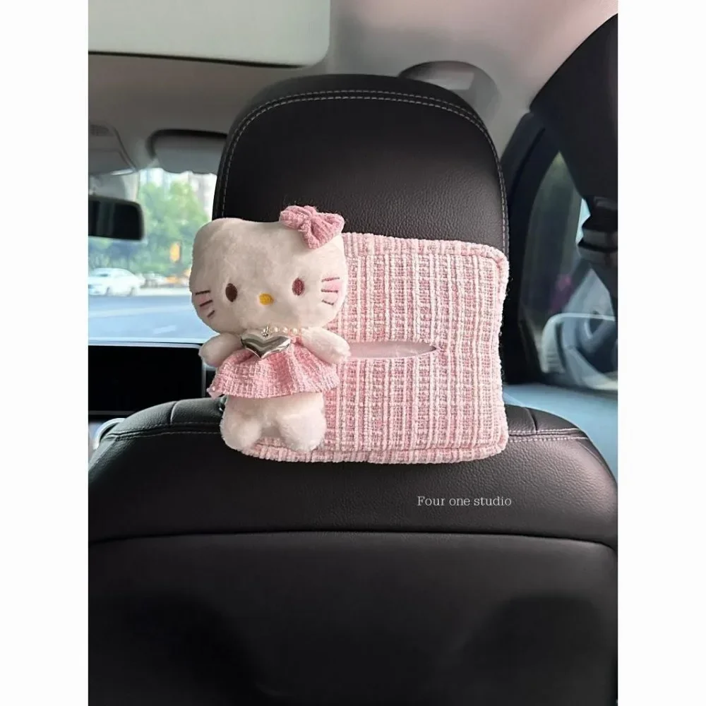 Hello Kitty Anime Sanrio Ins Fashion Car Tissue Box Kawaii Cute Cartoon Cardboard Paper Storage Bag Decoration Gifts Toys
Hello Kitty Anime Sanrio Ins Fashion Car Tissue Box Kawaii Cute Cartoon Cardboard Paper Storage Bag Decoration Gifts Toys