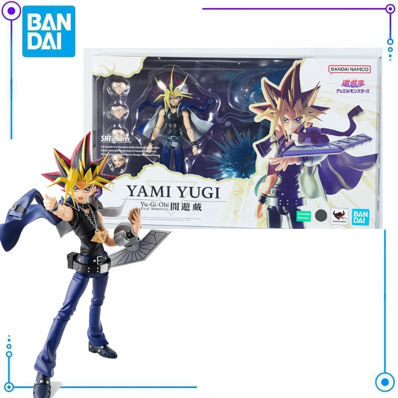 In Stock Bandai SHFiguarts Yami Yugi Muto Yugi Pharaoh Atum Yu-Gi-Oh! Yami Yugi Action Figure Model Toy Collection Desktop Decor
In Stock Bandai SHFiguarts Yami Yugi Muto Yugi Pharaoh Atum Yu-Gi-Oh! Yami Yugi Action Figure Model Toy Collection Desktop Decor