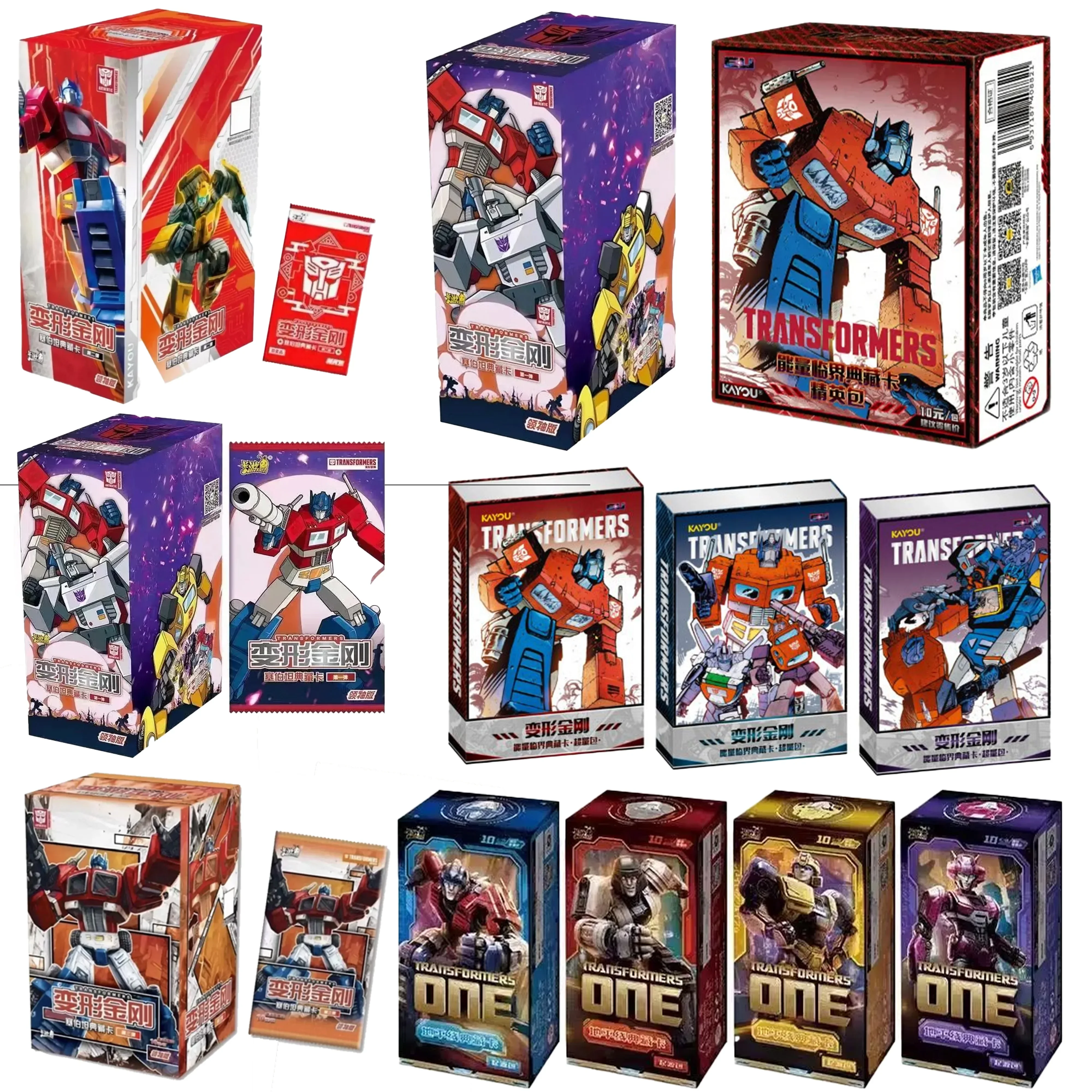 KAYOU Official Transformers Collectible Cards Optimus Prime Game Leader Edition 3rd Series Rare Foil Cards Limited Edition Gifts
KAYOU Official Transformers Collectible Cards Optimus Prime Game Leader Edition 3rd Series Rare Foil Cards Limited Edition Gifts