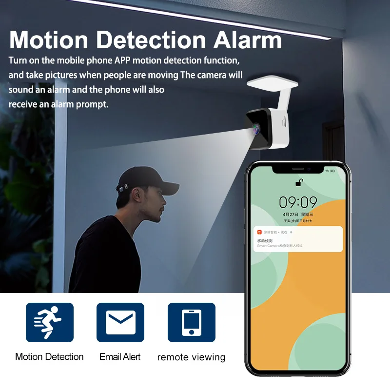 3MP 1296P Tuya APP IR Night Vision Motion Detection WIFI IP Camera AI Humanoid Home Security CCTV Intercom Baby Monitor
3MP 1296P Tuya APP IR Night Vision Motion Detection WIFI IP Camera AI Humanoid Home Security CCTV Intercom Baby Monitor