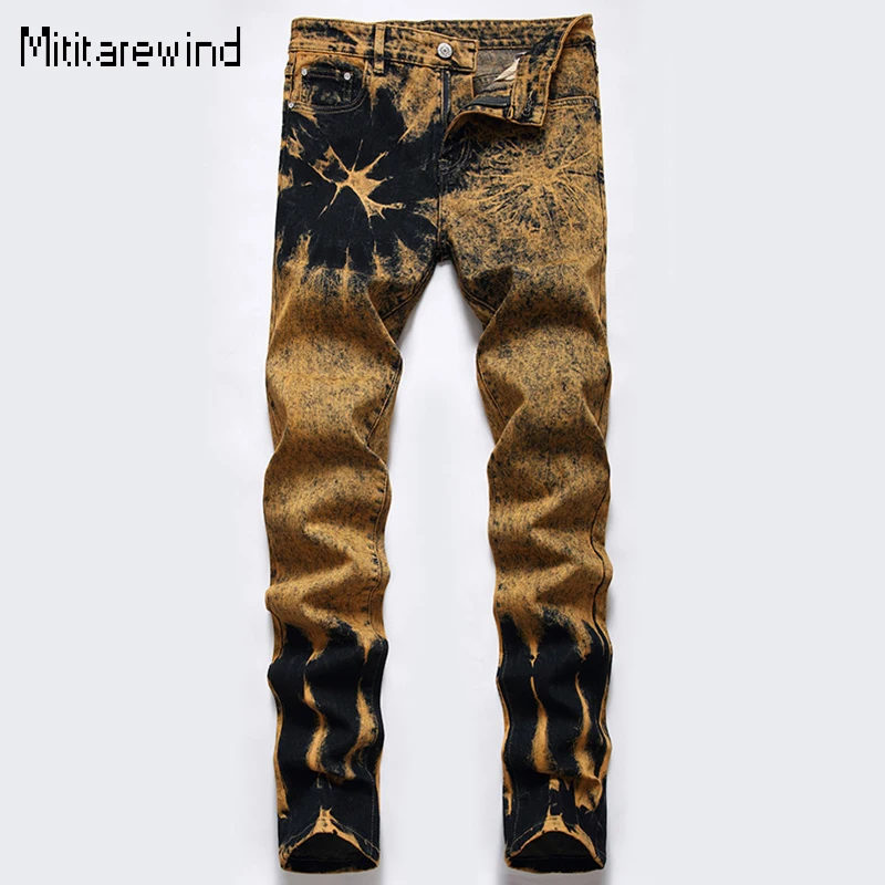 Punk Style Jeans for Men Trendy Hip Hop Streetwear Y2k Jeans Personalized Contrast Color Stretch Big Size Slim Jeans Youth Pants
Punk Style Jeans for Men Trendy Hip Hop Streetwear Y2k Jeans Personalized Contrast Color Stretch Big Size Slim Jeans Youth Pants