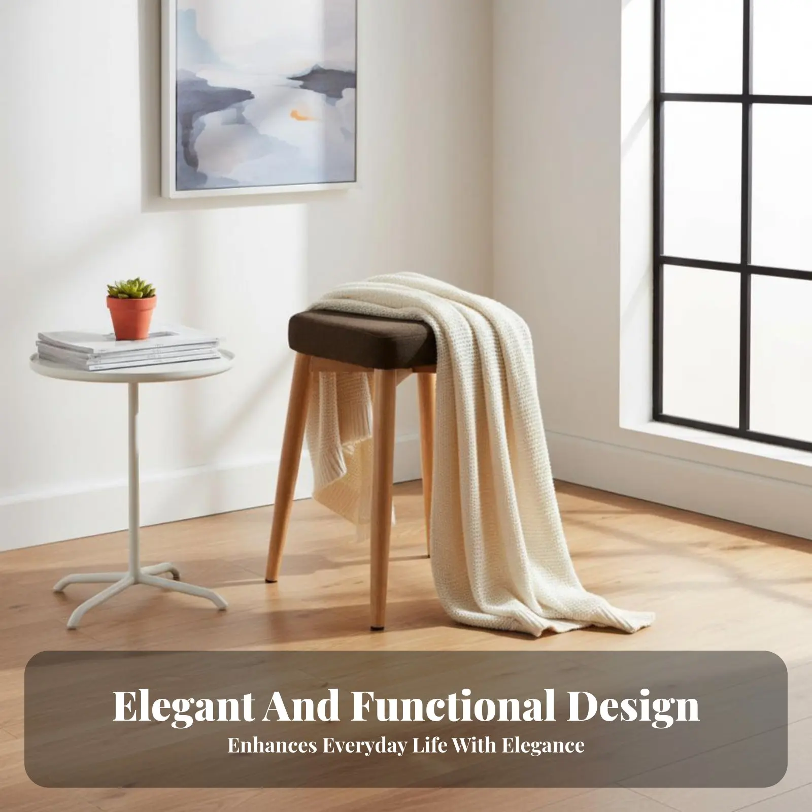 Upholstered Stackable Stool Stackable Design Upholstered Backless Stool Minimalist Design Sturdy Frame for Families, Adults
Upholstered Stackable Stool Stackable Design Upholstered Backless Stool Minimalist Design Sturdy Frame for Families, Adults