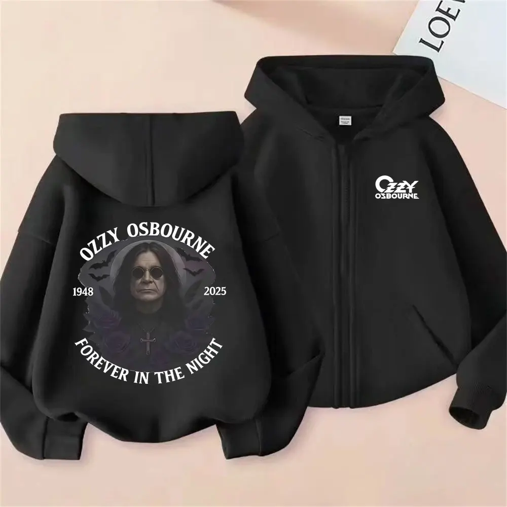 Heavy Metal Rock Band Black Sabbath Ozzy Osbourne Forever in The Night Zipper Hoodie Men Women Vintage Oversized Zip Up Jacket
Heavy Metal Rock Band Black Sabbath Ozzy Osbourne Forever in The Night Zipper Hoodie Men Women Vintage Oversized Zip Up Jacket