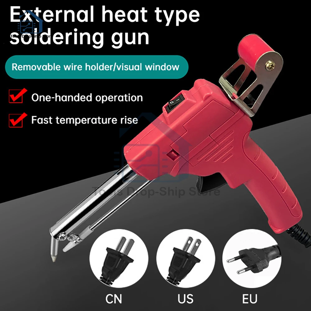 110V/220V Tin Soldering Iron Tip Tin Welder Solder Gun Internal Heat Electric Tin Welding Machine Soldering Iron For Soldering
110V/220V Tin Soldering Iron Tip Tin Welder Solder Gun Internal Heat Electric Tin Welding Machine Soldering Iron For Soldering