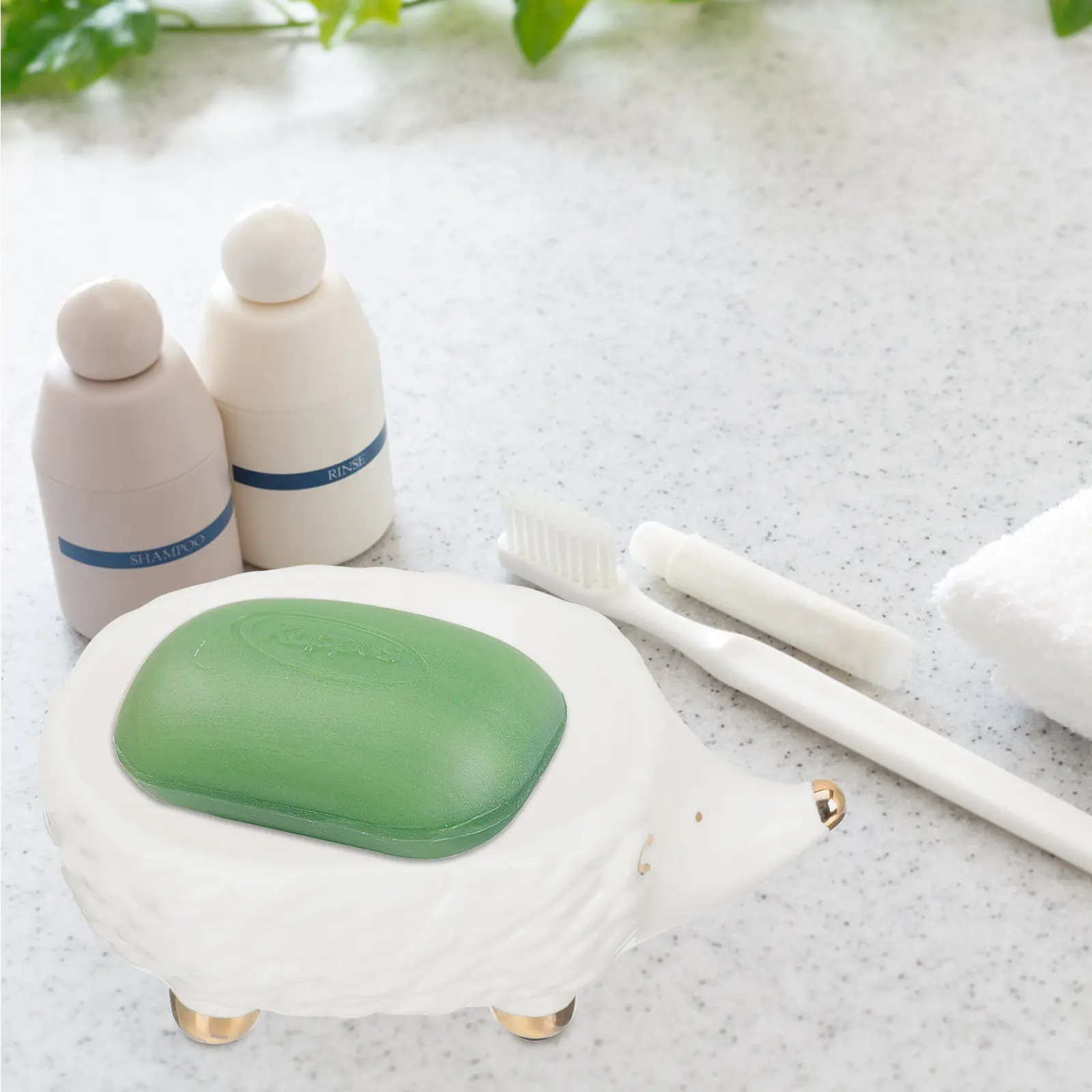 Керамическая мыльница в виде ежика, мультяшный керамический держатель для мыла, подставка для хранения для ванной и кухни, декор для дома
Керамическая мыльница в виде ежика, мультяшный керамический держатель для мыла, подставка для хранения для ванной и кухни, декор для дома