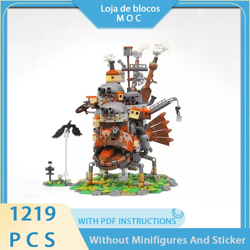 Boutique New MOC Building Blocks Movie Model Hayao Miyazaki - Mobile Castle Modular Children's Toy Gift DIY Assembly Set
Boutique New MOC Building Blocks Movie Model Hayao Miyazaki - Mobile Castle Modular Children's Toy Gift DIY Assembly Set