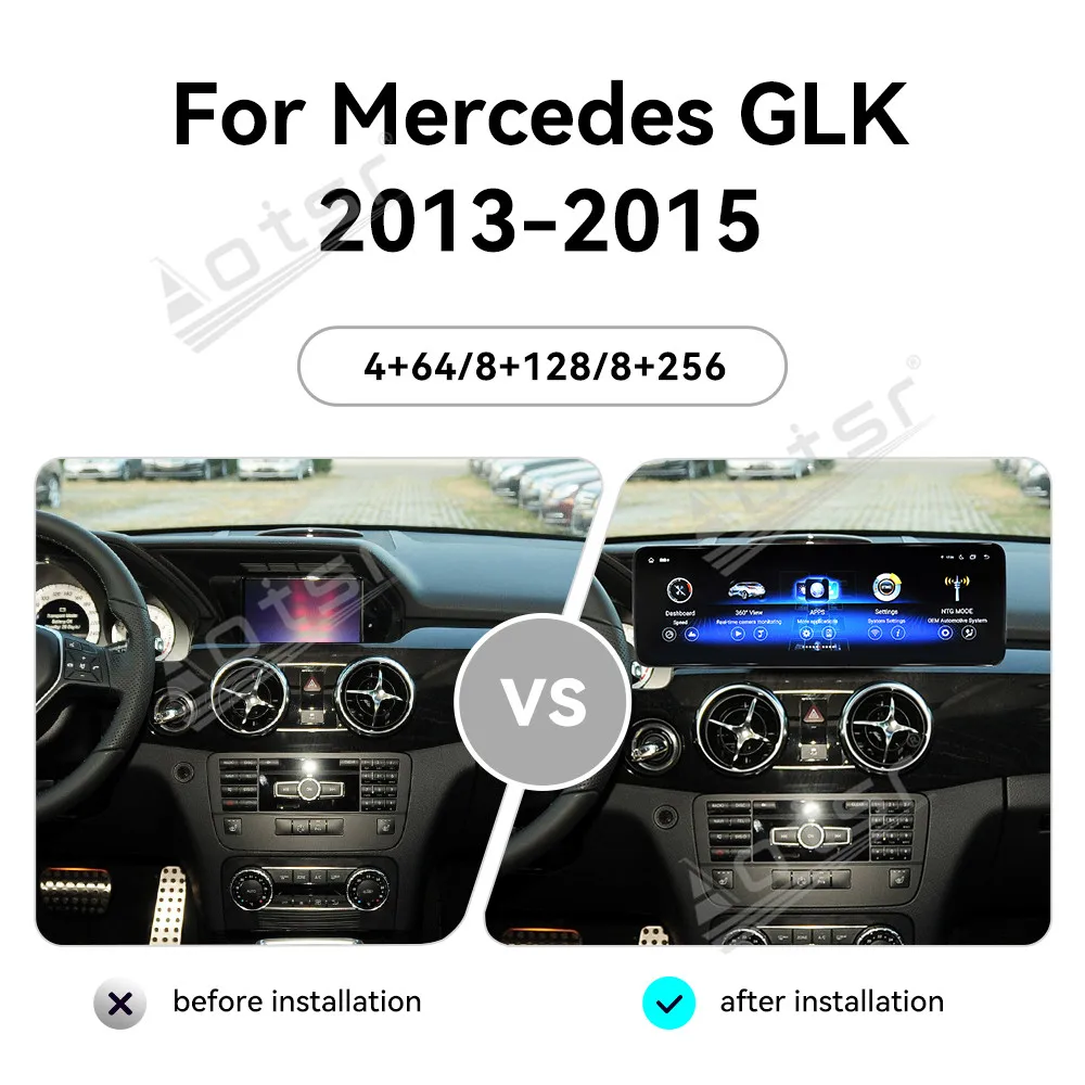 14.9'' Android 14 For Mercedes-Benz GLK 2013-2015 Car GPS Navigation CarPlay HD Touch Screen Head Unit Multimedia Player Radio
14.9'' Android 14 For Mercedes-Benz GLK 2013-2015 Car GPS Navigation CarPlay HD Touch Screen Head Unit Multimedia Player Radio