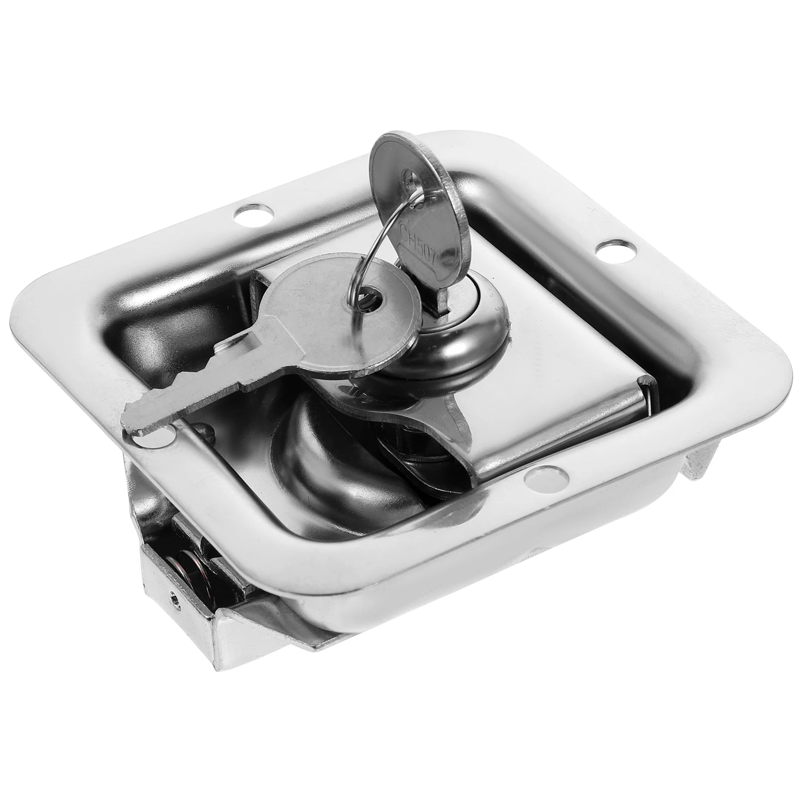 1Set Stainless Steel Lock Panel Lock for Travel Trailer Large Inclined Latch Extra Thick Bolt Motor Home Door Accessory
1Set Stainless Steel Lock Panel Lock for Travel Trailer Large Inclined Latch Extra Thick Bolt Motor Home Door Accessory