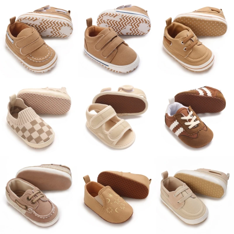 Spring and Autumn Cloth soled Comfortable Sports Shoes 0-12 Months Baby Anti slip Sneakers
Spring and Autumn Cloth soled Comfortable Sports Shoes 0-12 Months Baby Anti slip Sneakers