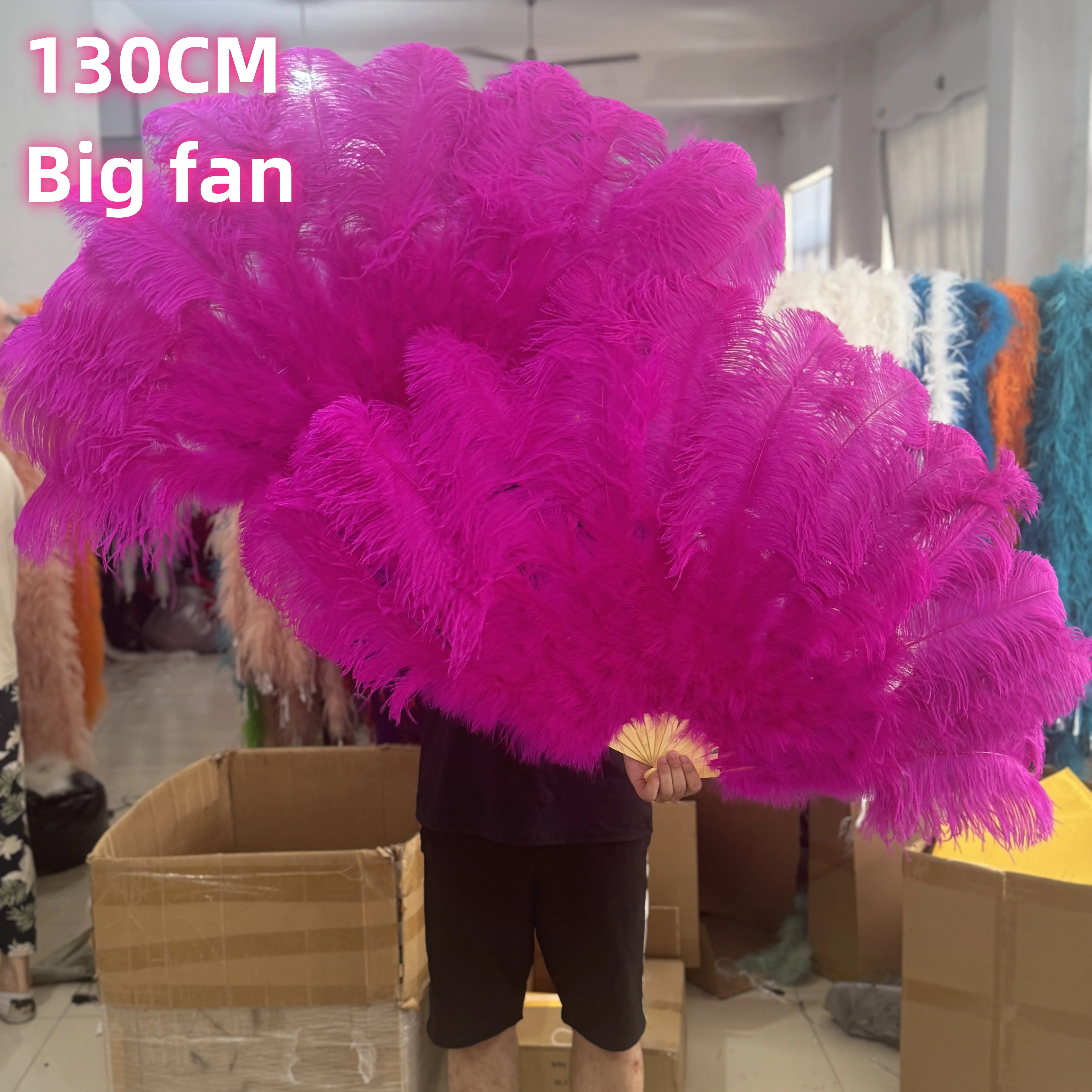 2PCS Rose Ostrich Feather Fans for Wedding Performance Party Stage Show Props Marabou Ostrich Feather Fan Large Customized
2PCS Rose Ostrich Feather Fans for Wedding Performance Party Stage Show Props Marabou Ostrich Feather Fan Large Customized