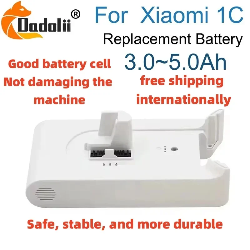 25.2V 4000mah Lithium Battery For Xiaomi Mijia 1C SCWXCQ02ZHM Vacuum Cleaner
25.2V 4000mah Lithium Battery For Xiaomi Mijia 1C SCWXCQ02ZHM Vacuum Cleaner
