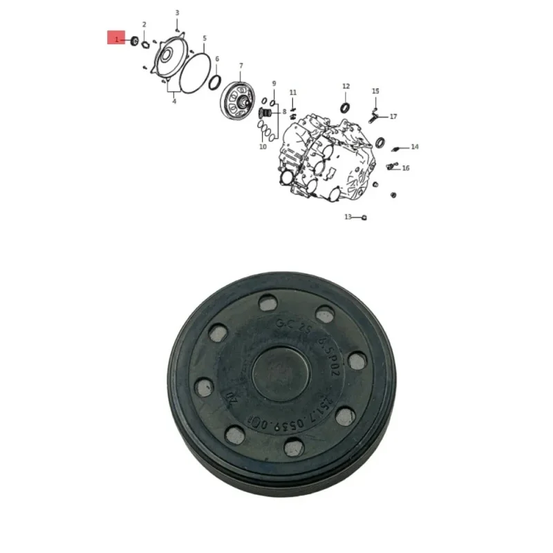 7DCT300 Automatic Transmission Rear Rubber Cover 2517053901 For BMW/Mini &Mercedes-Benz &Great Wall &Buick &Tang Car Accessories
7DCT300 Automatic Transmission Rear Rubber Cover 2517053901 For BMW/Mini &Mercedes-Benz &Great Wall &Buick &Tang Car Accessories