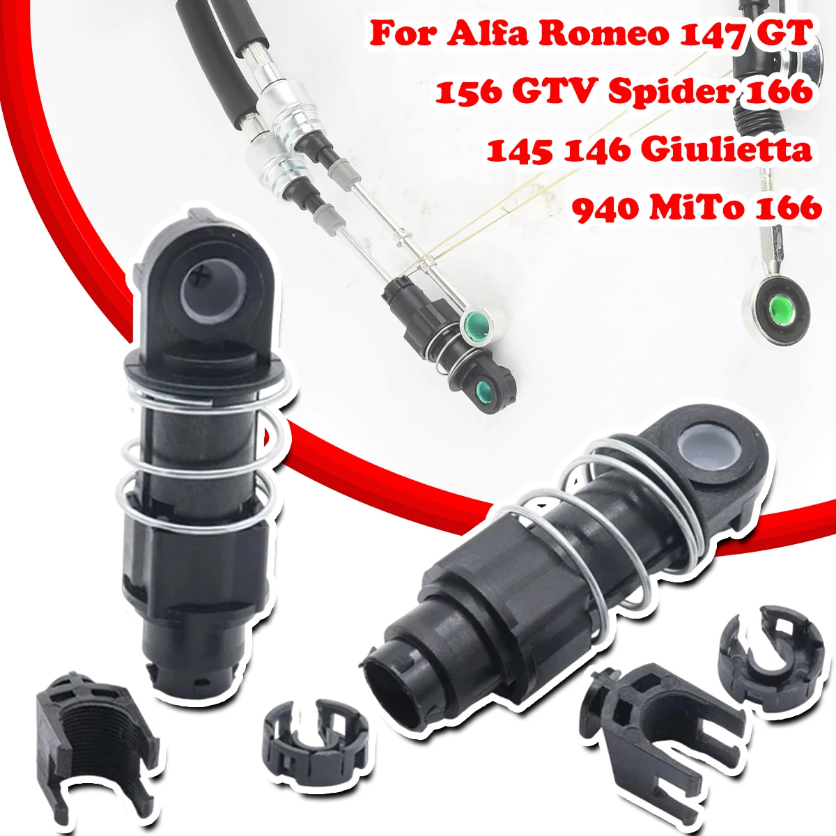 Ремкомплект коробки передач для Alfa Romeo MiTo Giulietta 940 GTV 146, трос управления переключением передач, рычаг селектора, концевой узел троса управления
Ремкомплект коробки передач для Alfa Romeo MiTo Giulietta 940 GTV 146, трос управления переключением передач, рычаг селектора, концевой узел троса управления