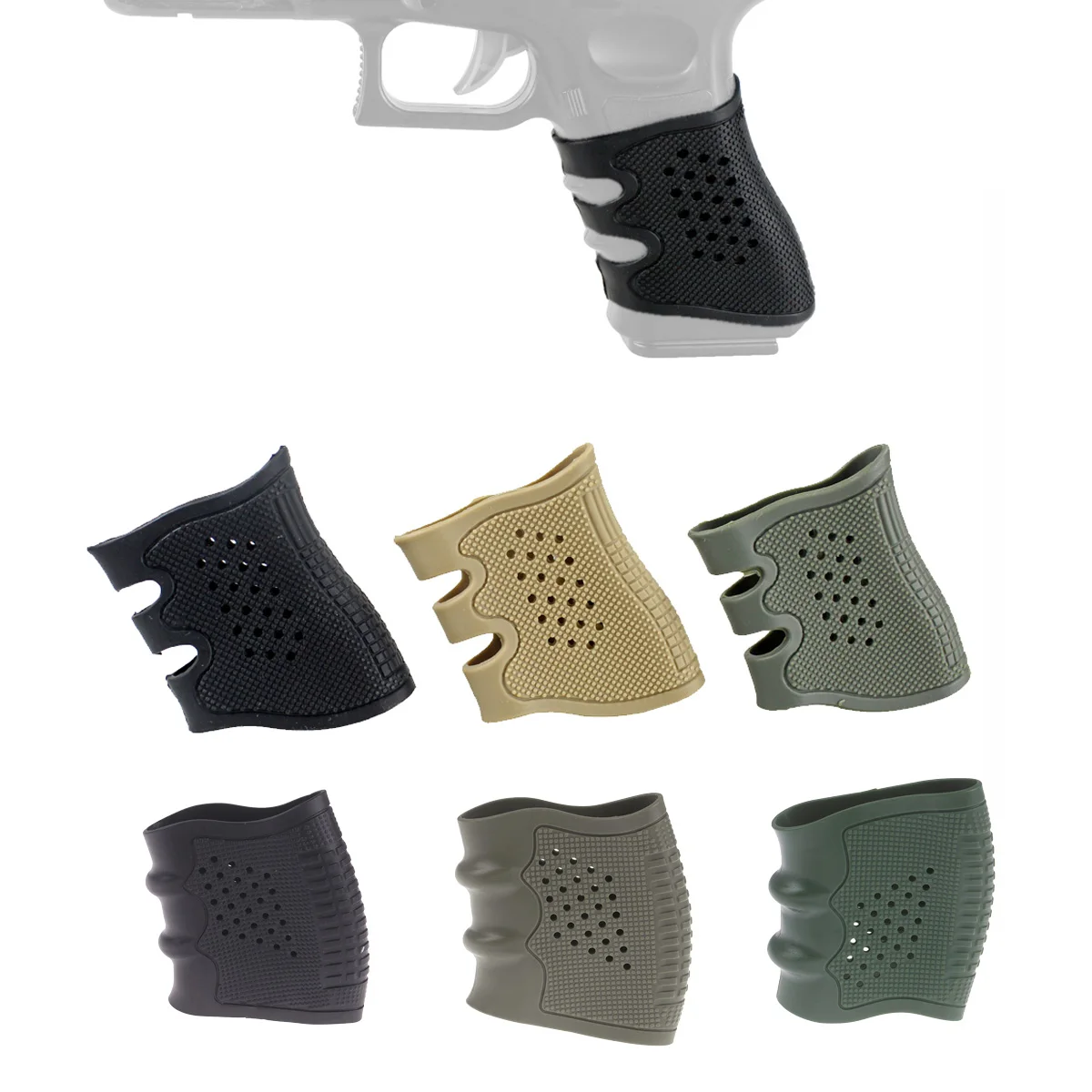 Резиновый чехол для перчаток для большинства пистолетов, защитный чехол, охотничий чехол для тактических пистолетов
Резиновый чехол для перчаток для большинства пистолетов, защитный чехол, охотничий чехол для тактических пистолетов