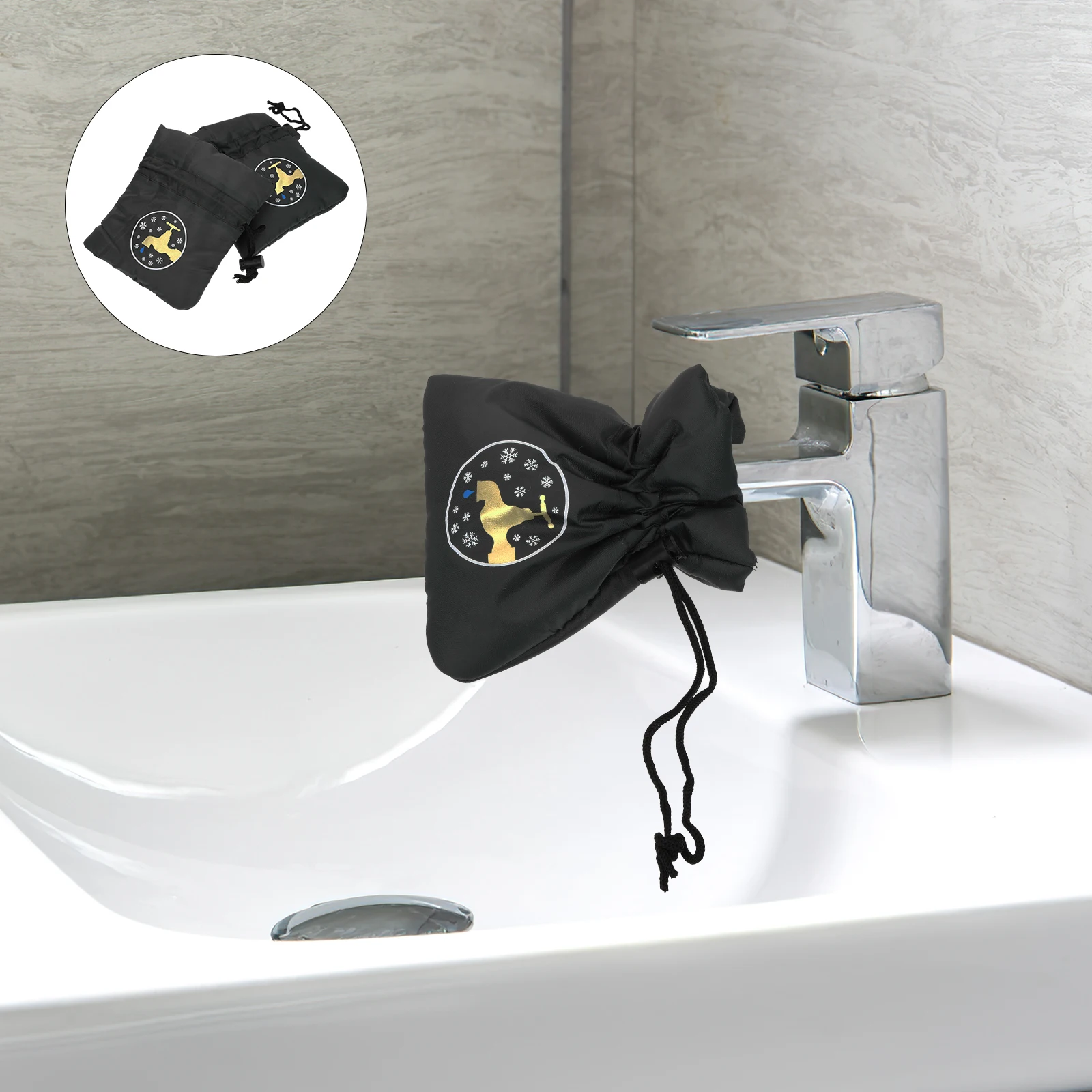 Winter Faucet Covers Outdoor Freeze Protector Black Polyester Water Outside Hose Bibs Garden Spigots Cover Anti Freeze
Winter Faucet Covers Outdoor Freeze Protector Black Polyester Water Outside Hose Bibs Garden Spigots Cover Anti Freeze