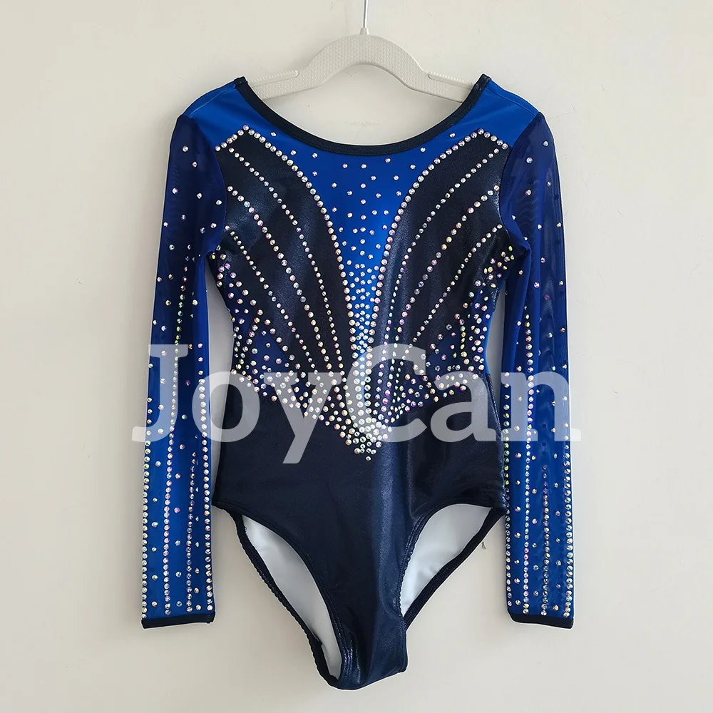JoyCan Blue Gymnastics Leotards Girls Women Spandex Elegant Dance Wear for Competition JC381
JoyCan Blue Gymnastics Leotards Girls Women Spandex Elegant Dance Wear for Competition JC381