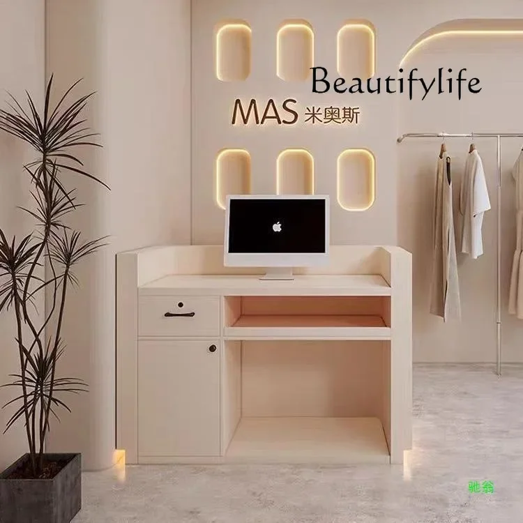 TT Cream style modern simple small women's clothing store barber shop beauty salon checkout page counter store reception
TT Cream style modern simple small women's clothing store barber shop beauty salon checkout page counter store reception