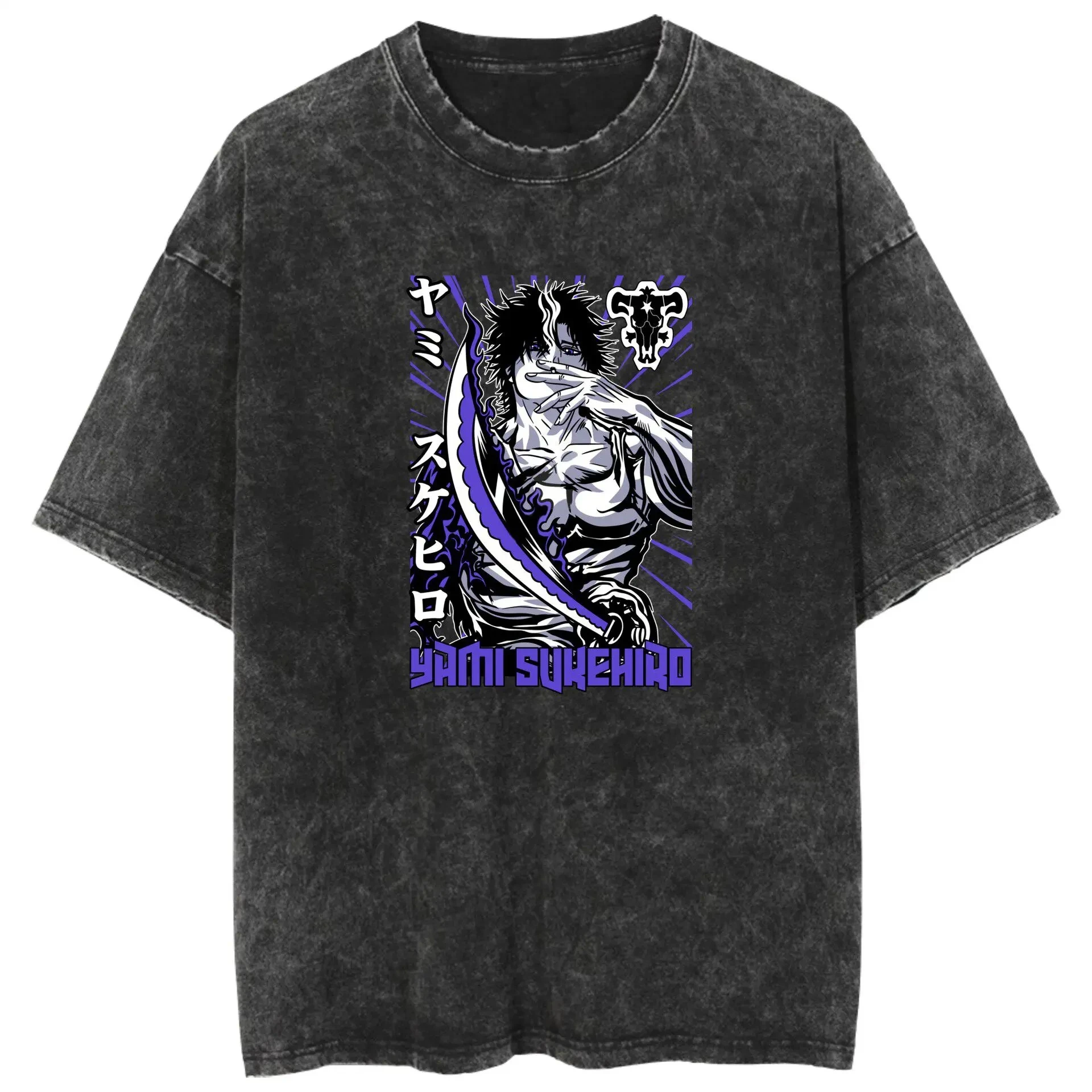 2026 new Daily Wear Asta Acid Wash T-Shirt, Black Clover Oversized Vintage Top, Comfort Heavy Cotton Anime Streetwear
2026 new Daily Wear Asta Acid Wash T-Shirt, Black Clover Oversized Vintage Top, Comfort Heavy Cotton Anime Streetwear