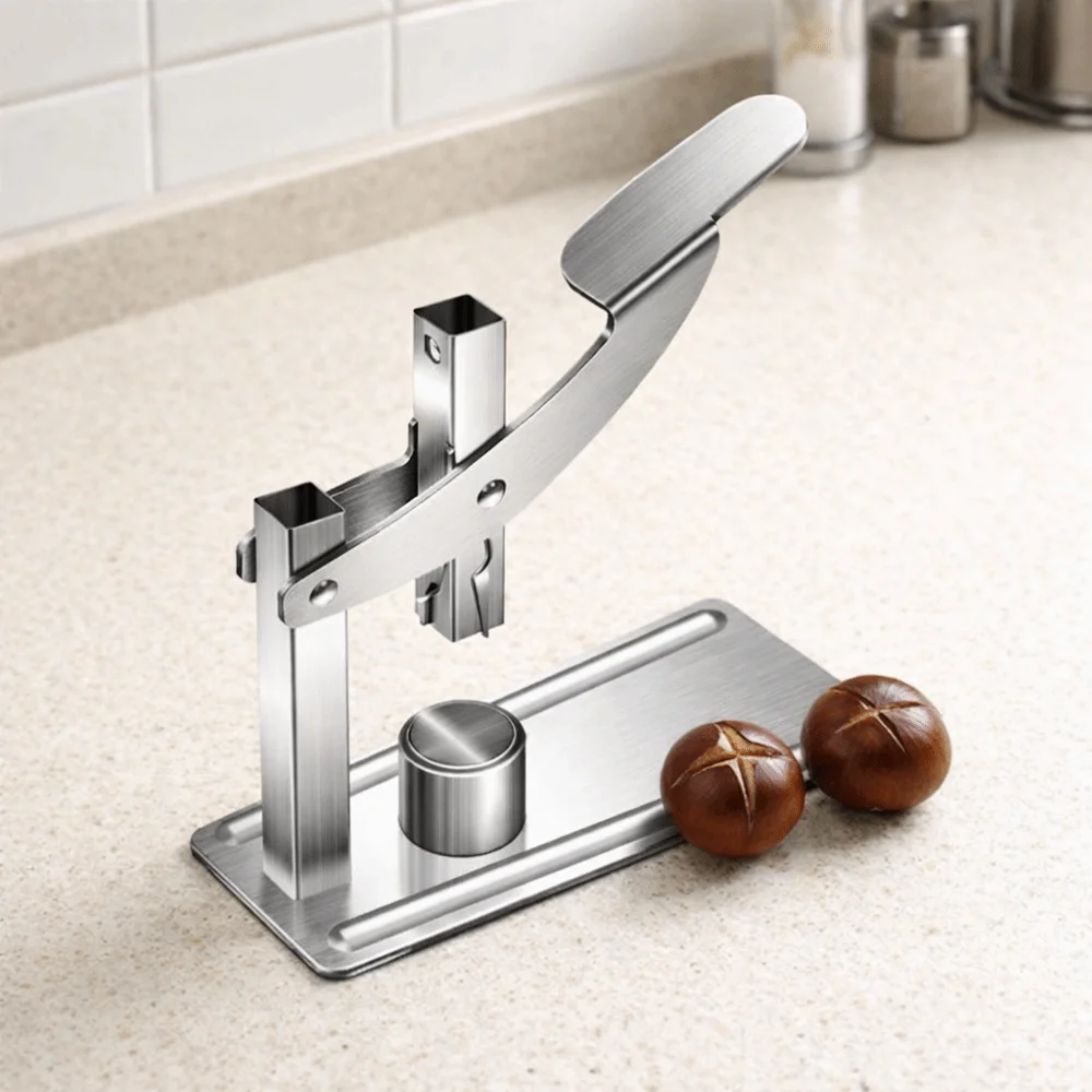 Stainless Steel Heavy-Duty Chestnut Cracker Hand Press Labor-Saving Nut Cracker Non-slip Professional Chestnut Peeler Pecan
Stainless Steel Heavy-Duty Chestnut Cracker Hand Press Labor-Saving Nut Cracker Non-slip Professional Chestnut Peeler Pecan