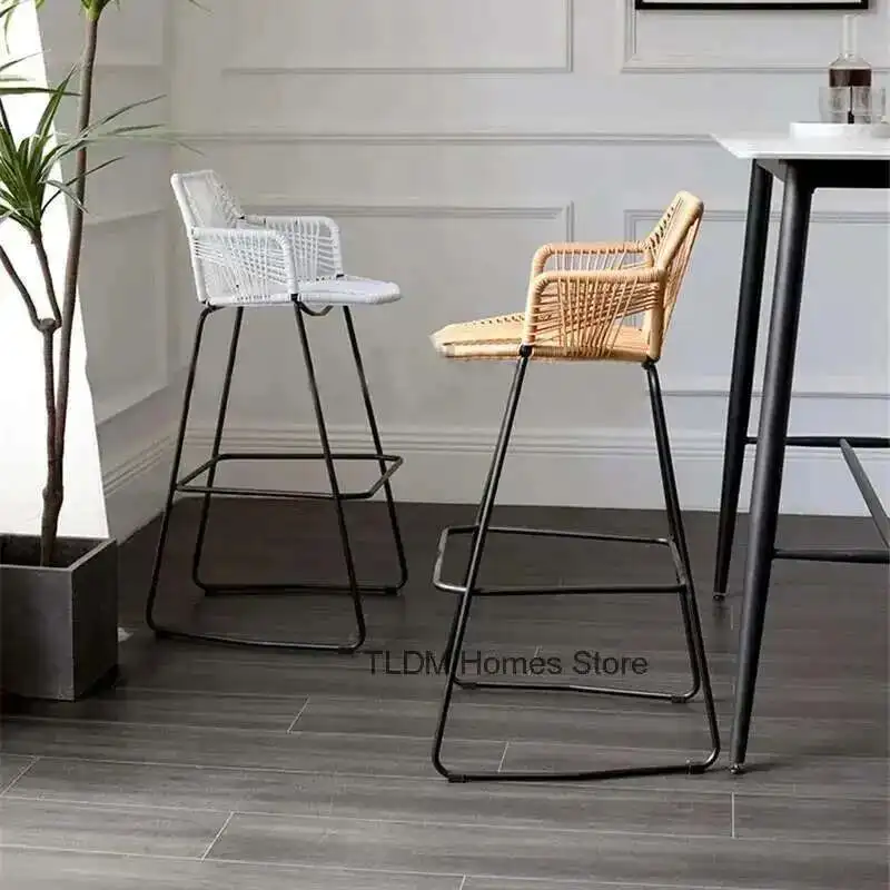 Nordic Bar Stools Creative Rattan Bar Chair Rattan Chair Back Armchair Outdoor Balcony Chair Iron Modern Minimalist Bar Stool Jj
Nordic Bar Stools Creative Rattan Bar Chair Rattan Chair Back Armchair Outdoor Balcony Chair Iron Modern Minimalist Bar Stool Jj