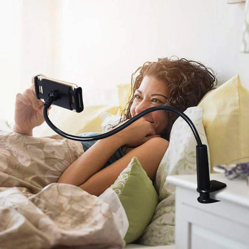 Mobile Phone Holder Home Bed Desktop Mount Bracket Smartphone Stand Flexible Adjustable Cellphone Holder Clip Support Telephone
Mobile Phone Holder Home Bed Desktop Mount Bracket Smartphone Stand Flexible Adjustable Cellphone Holder Clip Support Telephone