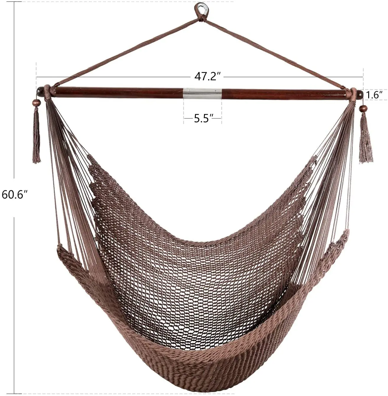 High quality popular hanging hammock swing chair with fringe large hanging chair
High quality popular hanging hammock swing chair with fringe large hanging chair