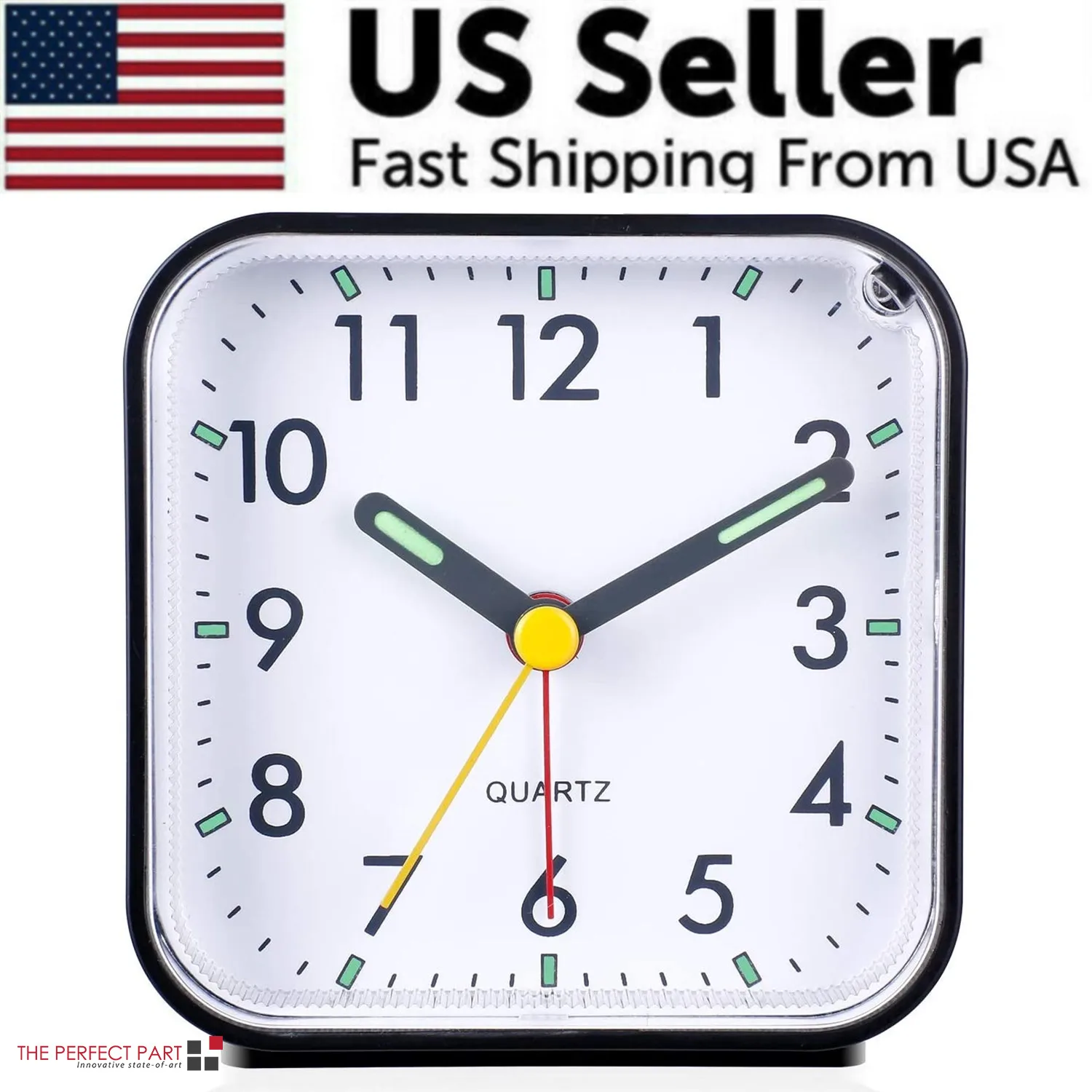 LED Desk Alarm Clock Nightlight Snooze Quiet Non Ticking Battery Powered Bedroom
LED Desk Alarm Clock Nightlight Snooze Quiet Non Ticking Battery Powered Bedroom