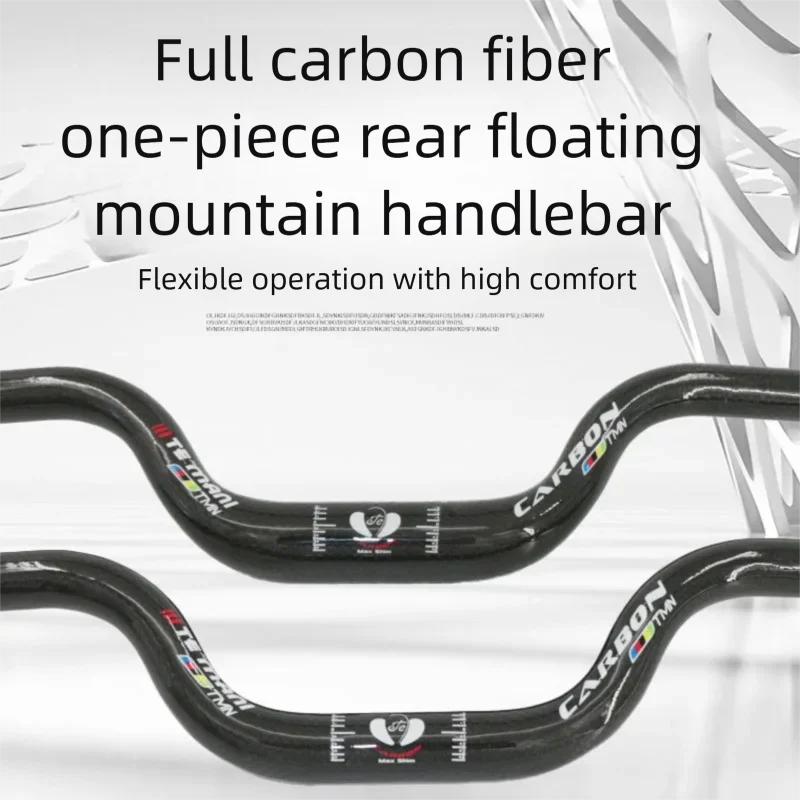 TEMANI Carbon Mountain Bike Handlebar 25.4/31.8mm Rear Sweep U Type MTB Back Sweep Handlebar Replacement Parts
TEMANI Carbon Mountain Bike Handlebar 25.4/31.8mm Rear Sweep U Type MTB Back Sweep Handlebar Replacement Parts