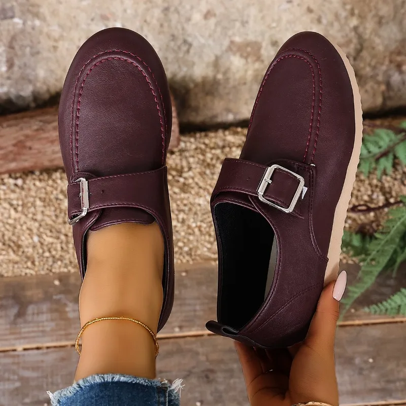 2025 Spring/autumn New Women's ShoesThick-soled Flat Heel Casual Stylish Lightweight and Comfortable Single Shoes
2025 Spring/autumn New Women's ShoesThick-soled Flat Heel Casual Stylish Lightweight and Comfortable Single Shoes