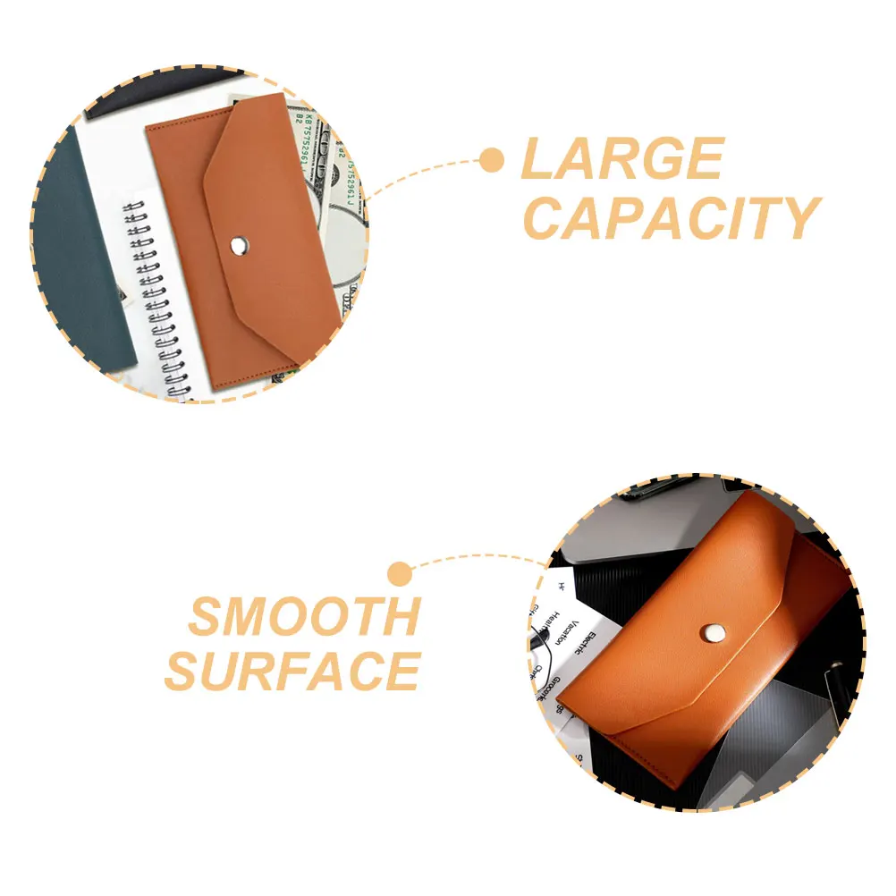 2pcs Envelope Wallet for Women PU Large Capacity Long Clutch Cash Bag Durable Lightweight Travel Business Purse Ladies
2pcs Envelope Wallet for Women PU Large Capacity Long Clutch Cash Bag Durable Lightweight Travel Business Purse Ladies