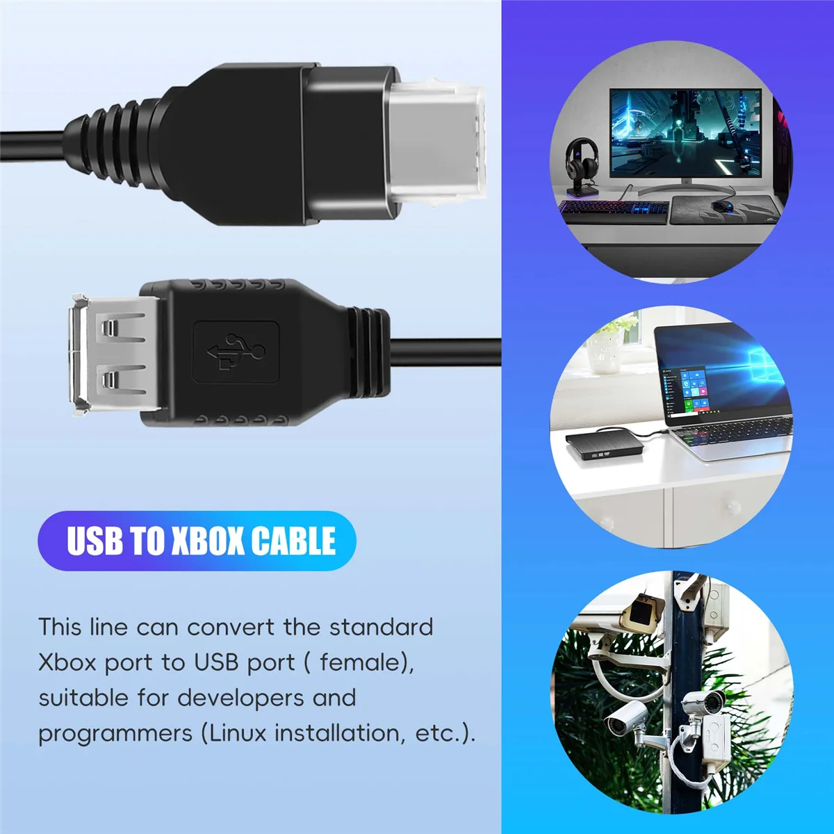 MSOR для USB-кабеля XBOX — женский USB-кабель-переходник на оригинальный адаптер Xbox, линия преобразования
MSOR для USB-кабеля XBOX — женский USB-кабель-переходник на оригинальный адаптер Xbox, линия преобразования