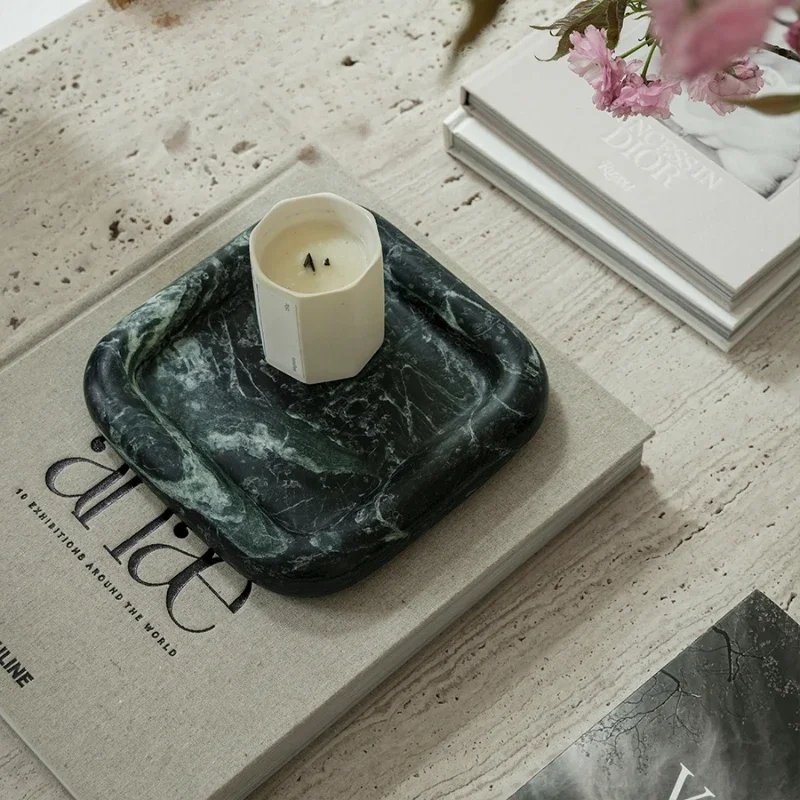 Light Luxury Natural Marble Square Tray Model Room Home Restaurant Desktop Aromatherapy Candle Fruit Tray Decoration
Light Luxury Natural Marble Square Tray Model Room Home Restaurant Desktop Aromatherapy Candle Fruit Tray Decoration