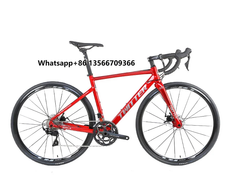 Whole Sale Twitter Bicycle Smile 46cm 48cm 50cm 52cm Road Bike 700C Aluminum Bike with Disc Brake for Sale
Whole Sale Twitter Bicycle Smile 46cm 48cm 50cm 52cm Road Bike 700C Aluminum Bike with Disc Brake for Sale