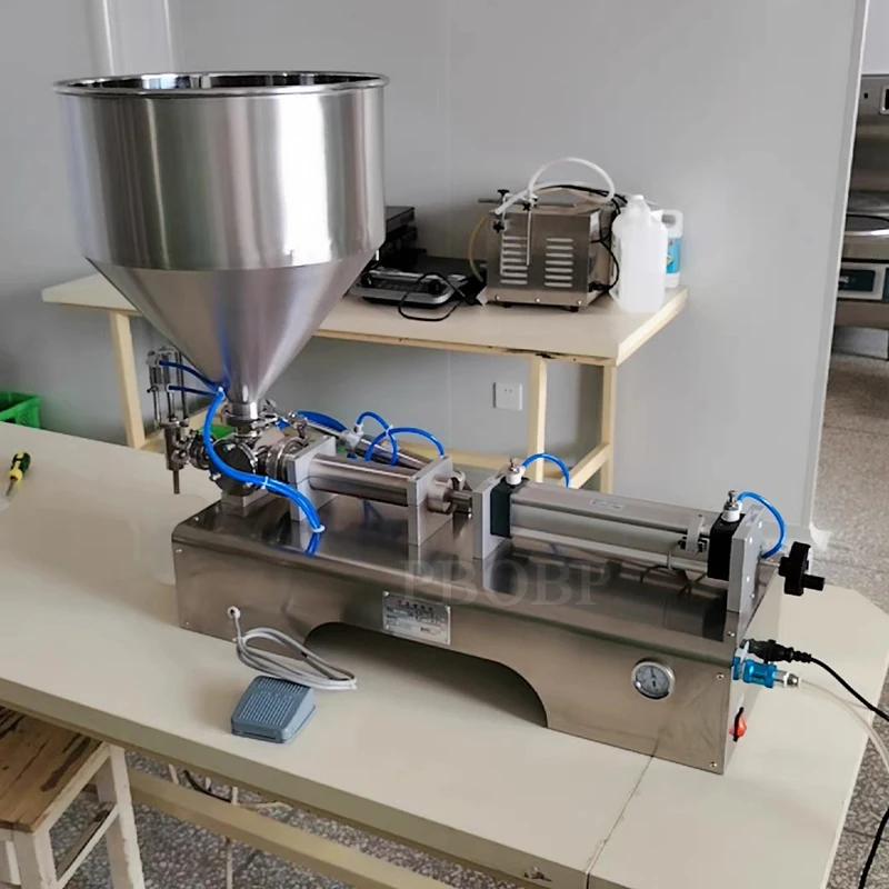 PBOBP Stainless Steel Manual Paste Liquid Filling Machine Commercial Dispenser Filler Adjustable for Oil Honey Bottle Filler
PBOBP Stainless Steel Manual Paste Liquid Filling Machine Commercial Dispenser Filler Adjustable for Oil Honey Bottle Filler