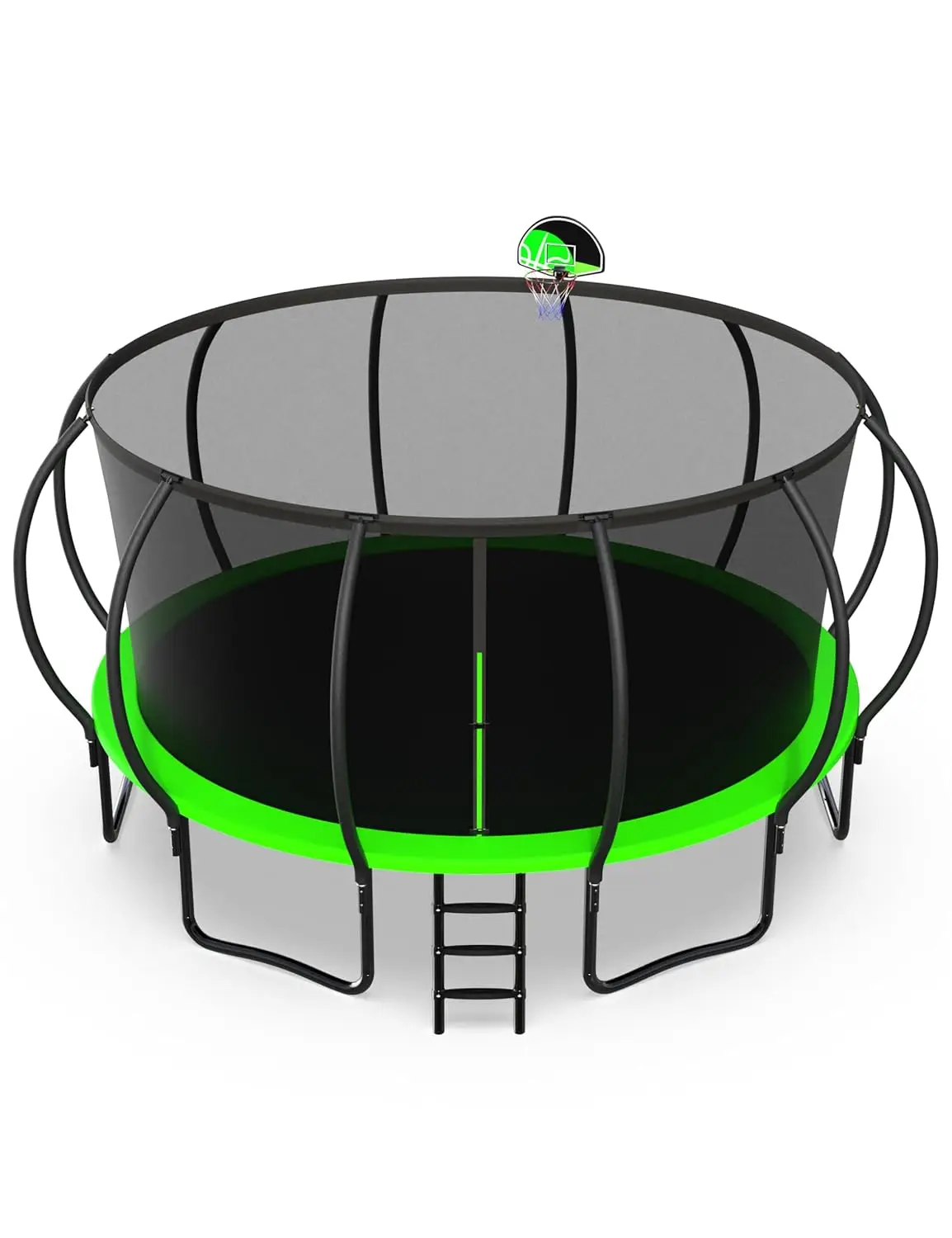 Heavy Duty Round Outdoor Backyard Trampoline 8-16FT with Basketball Hoop 1500LBS ASTM Approved Easy Install Kids Adults, Custom
Heavy Duty Round Outdoor Backyard Trampoline 8-16FT with Basketball Hoop 1500LBS ASTM Approved Easy Install Kids Adults, Custom