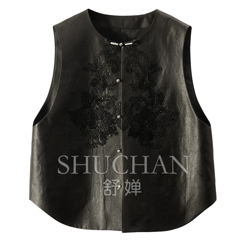 Luxury, New Chinese Natural Silk Turtle Cracked Fragrant Cloud Yarn Embroidered Vest Women 4W46 Tank Top
Luxury, New Chinese Natural Silk Turtle Cracked Fragrant Cloud Yarn Embroidered Vest Women 4W46 Tank Top