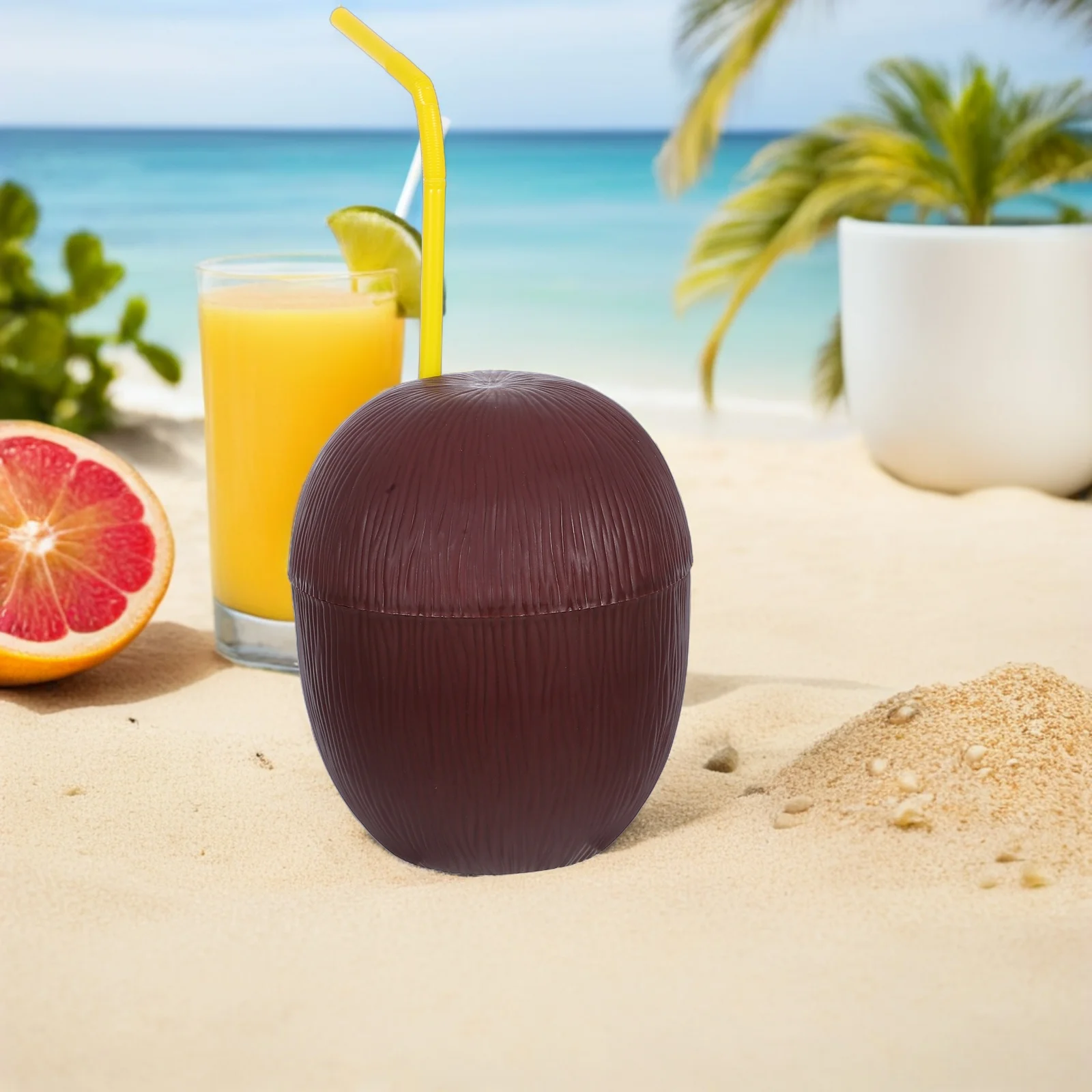 2pcs Cups Eco-Friendly Beach Party Tropical Theme Plastic Water Cups for Bar Home Decorative Use
2pcs Cups Eco-Friendly Beach Party Tropical Theme Plastic Water Cups for Bar Home Decorative Use