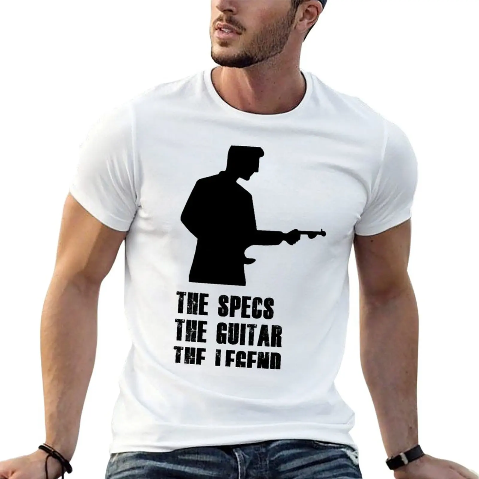 Buddy Holly the specs, the guitar, the legend T-Shirt man t shirts cotton man graphic t shirt t shirt man designer T-shirt
Buddy Holly the specs, the guitar, the legend T-Shirt man t shirts cotton man graphic t shirt t shirt man designer T-shirt