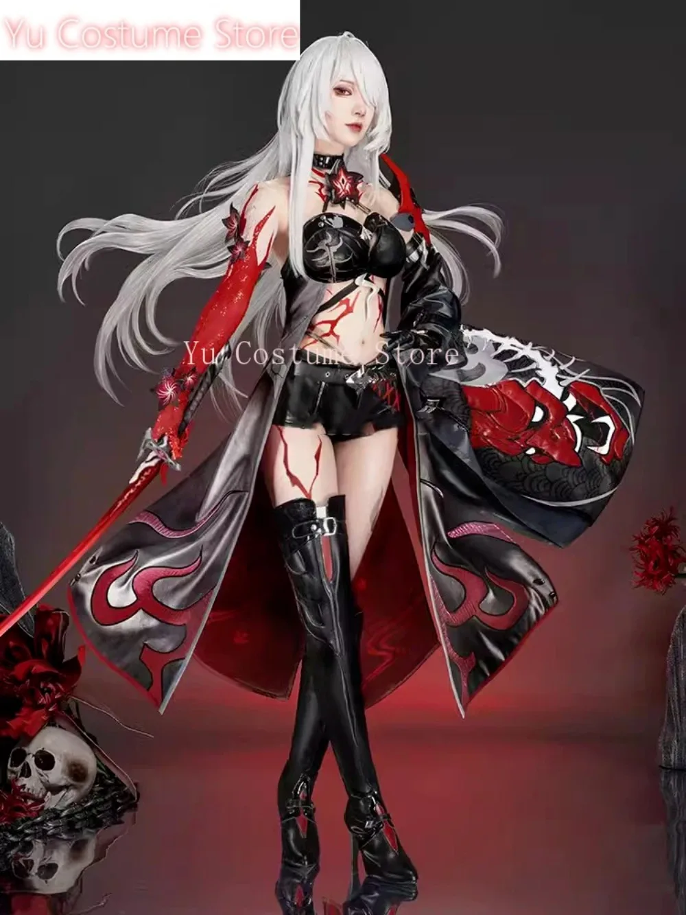 Yu Костюм Honkai: Star Rail Acheron Fade Skin игровой костюм великолепная униформа косплей костюм Хэллоуин вечерние наряд для ролевых игр женский
Yu Костюм Honkai: Star Rail Acheron Fade Skin игровой костюм великолепная униформа косплей костюм Хэллоуин вечерние наряд для ролевых игр женский