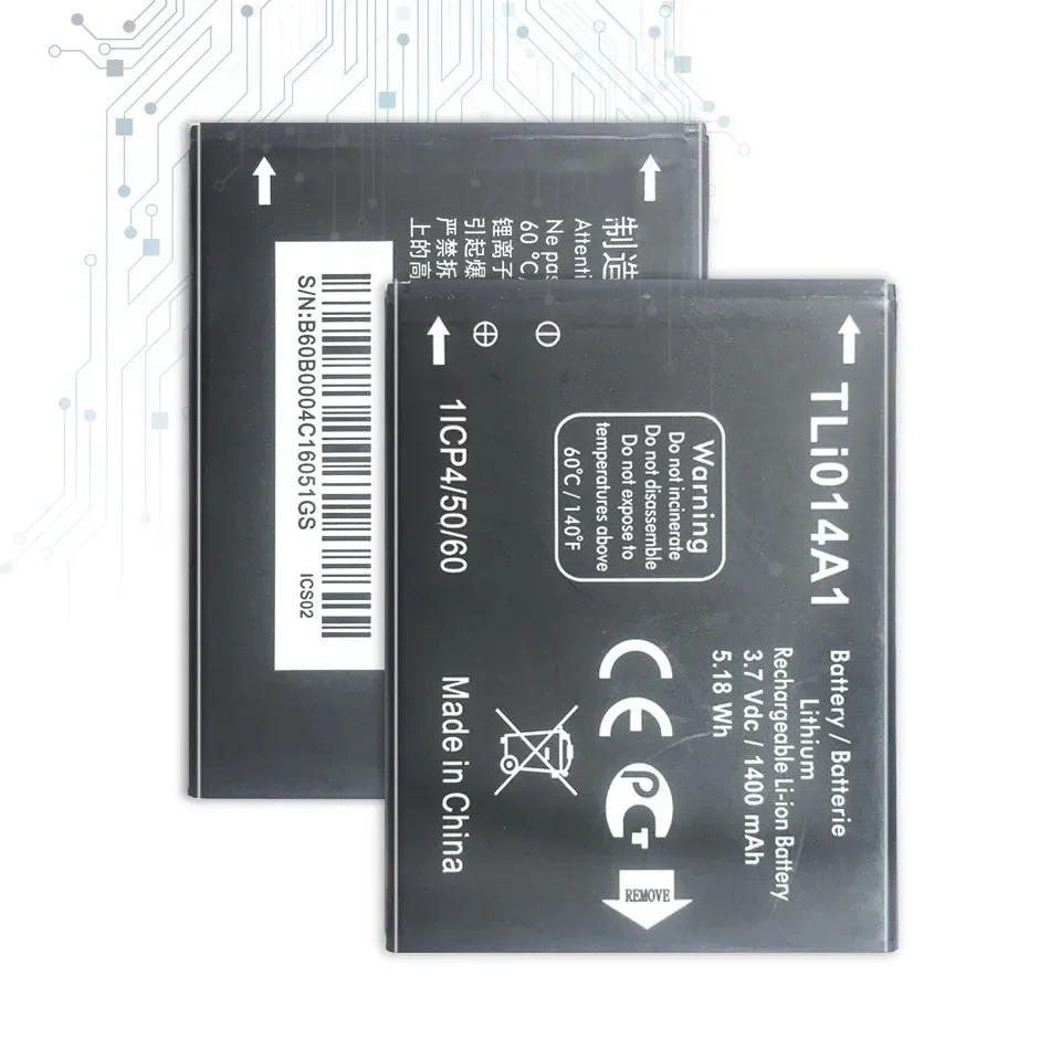Аккумулятор для Alcatel One Touch 4005 Glory 2T/Inspire 2 M'POP 5020D 5020/4012 4012A 4012X FIRE CAB31P0000C1 TLi014A1 1400 мАч
Аккумулятор для Alcatel One Touch 4005 Glory 2T/Inspire 2 M'POP 5020D 5020/4012 4012A 4012X FIRE CAB31P0000C1 TLi014A1 1400 мАч