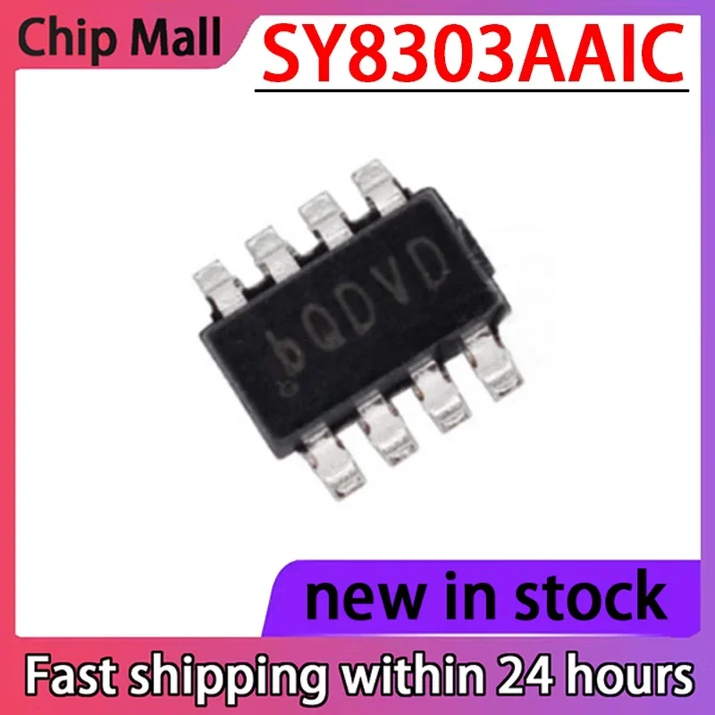 5PCS New SY8303AAIC SY8303 Silk Screen BQ * * * SOT-23-8 DC-DC Power Chip
5PCS New SY8303AAIC SY8303 Silk Screen BQ * * * SOT-23-8 DC-DC Power Chip
