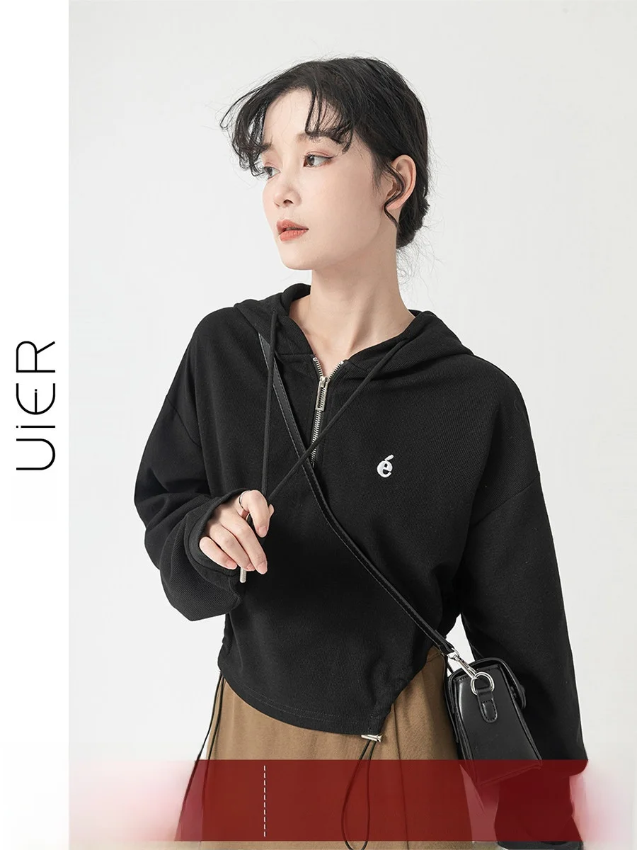 Guier Irregular Dstring Hoodie Women's Early Spring 2024 New Lazy Hong Kong Sle Chic Top Long Sve Loose Fit Hoodie
Guier Irregular Dstring Hoodie Women's Early Spring 2024 New Lazy Hong Kong Sle Chic Top Long Sve Loose Fit Hoodie