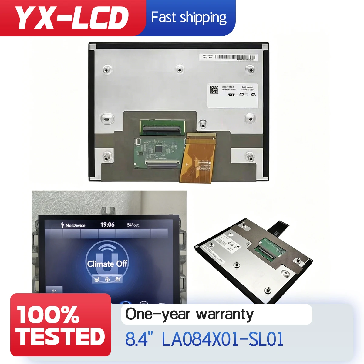 100% new 8.4inch LCD display LA084X01(SL)(01) LA084X01-SL01 with touch digitizer
100% new 8.4inch LCD display LA084X01(SL)(01) LA084X01-SL01 with touch digitizer