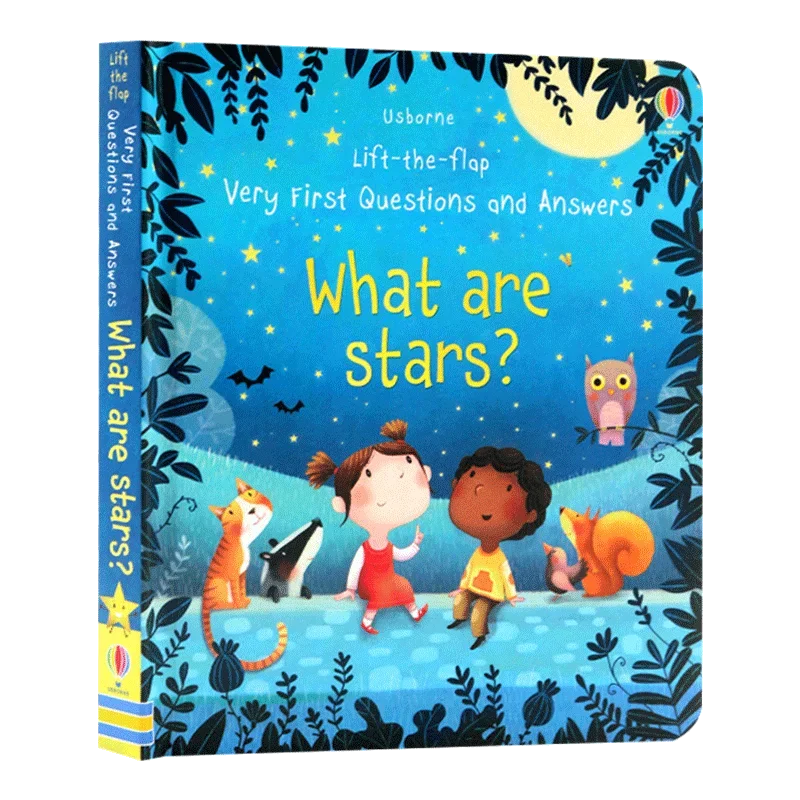 Usborne Very First Questions And Answers What Are Stars, Children's aged 3 4 5 6, English science picture books, 9781474924252
Usborne Very First Questions And Answers What Are Stars, Children's aged 3 4 5 6, English science picture books, 9781474924252