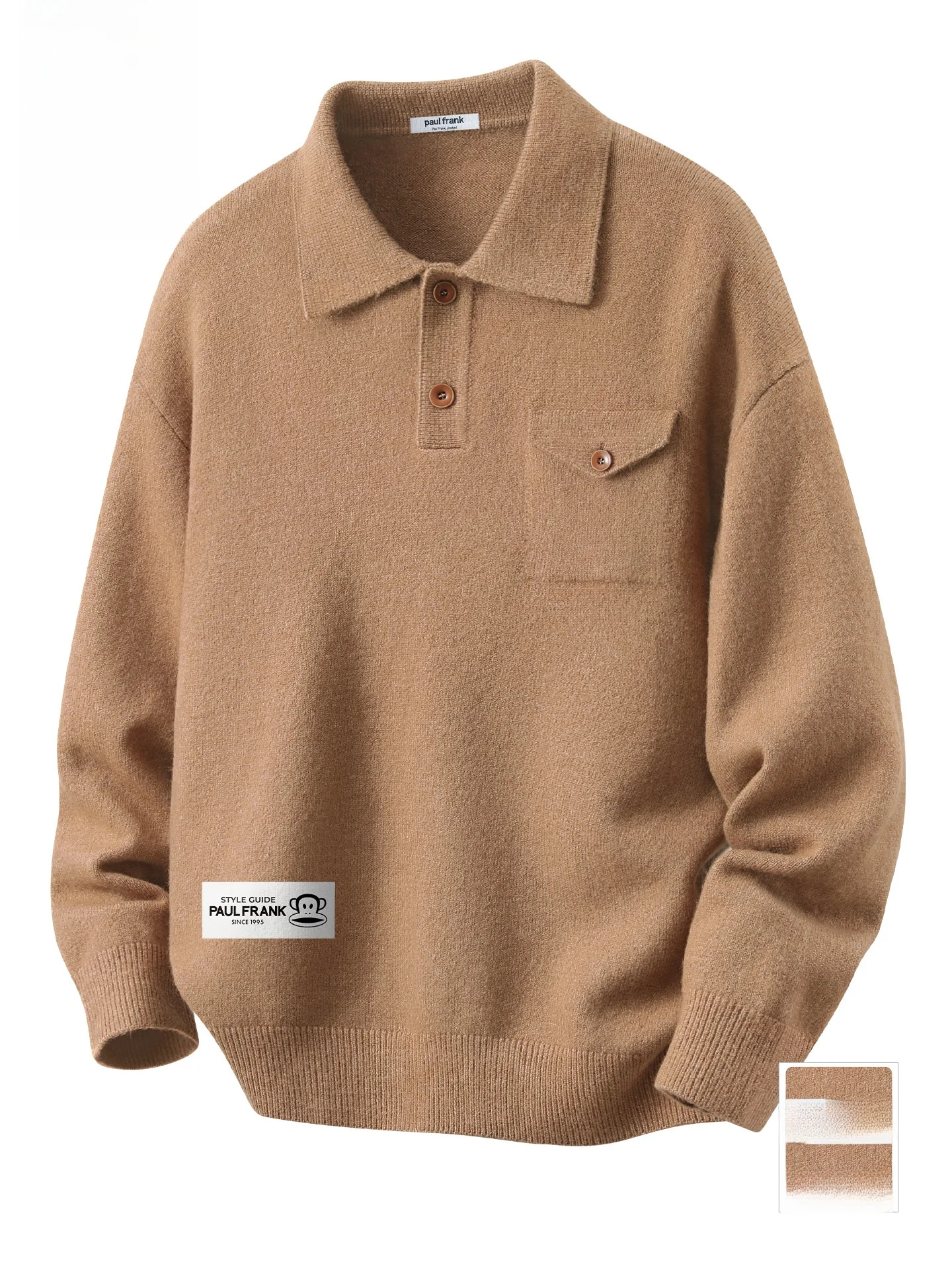 Мужской повседневный универсальный вязаный свитер с воротником, длинными рукавами, теплый, мягкий, из смесового полиэстера, осенне-зимний, модный
Мужской повседневный универсальный вязаный свитер с воротником, длинными рукавами, теплый, мягкий, из смесового полиэстера, осенне-зимний, модный