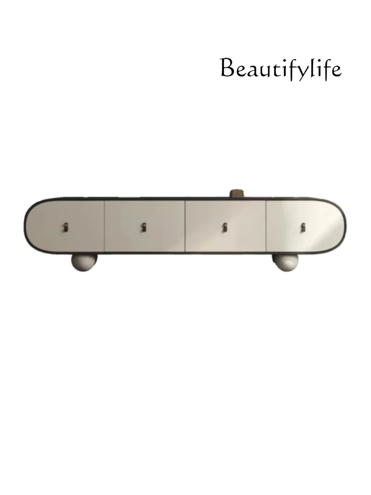 N Italian light luxury TV cabinet designer modern artistic sense living room home advanced simple modern paint locker
N Italian light luxury TV cabinet designer modern artistic sense living room home advanced simple modern paint locker